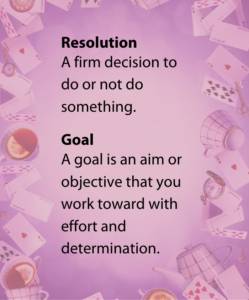 Resolution & goals description
